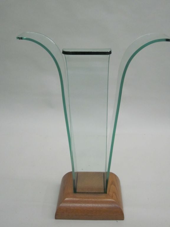 Early Modernist Console Attributed to Rene Coulon