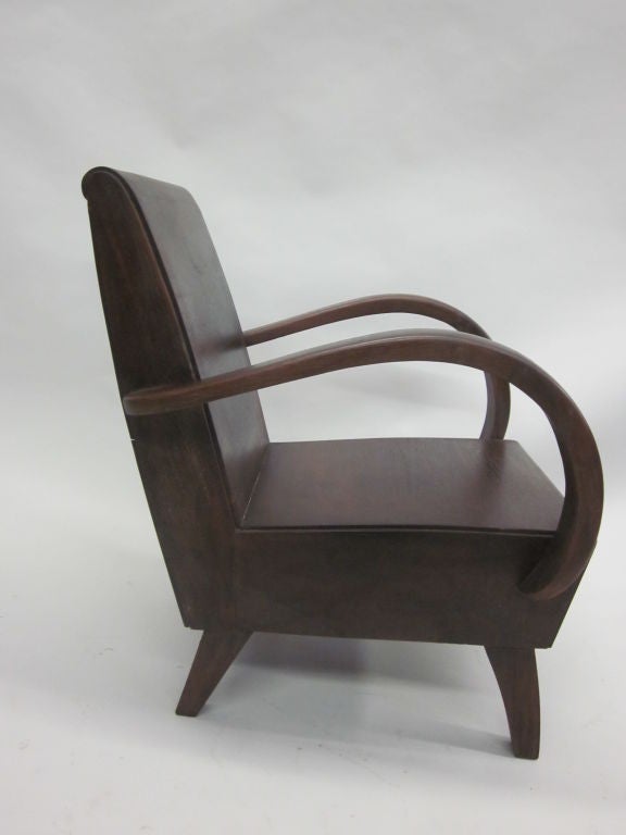 2 Pairs of French Colonial Armchairs 1