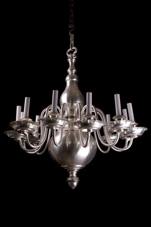 12 Light Williamsburg Style Chandelier