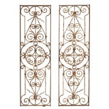 Pair of French Iron Grills