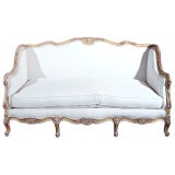 French Louis XV Style Gilded Canape Sofa