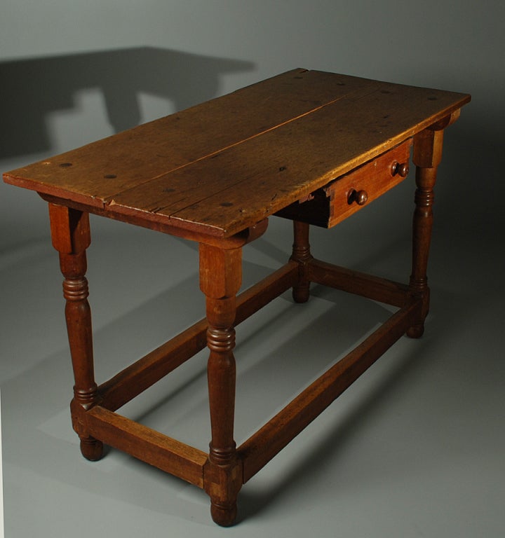 19th Century Antique Mexican Hacienda Table - Chiapas