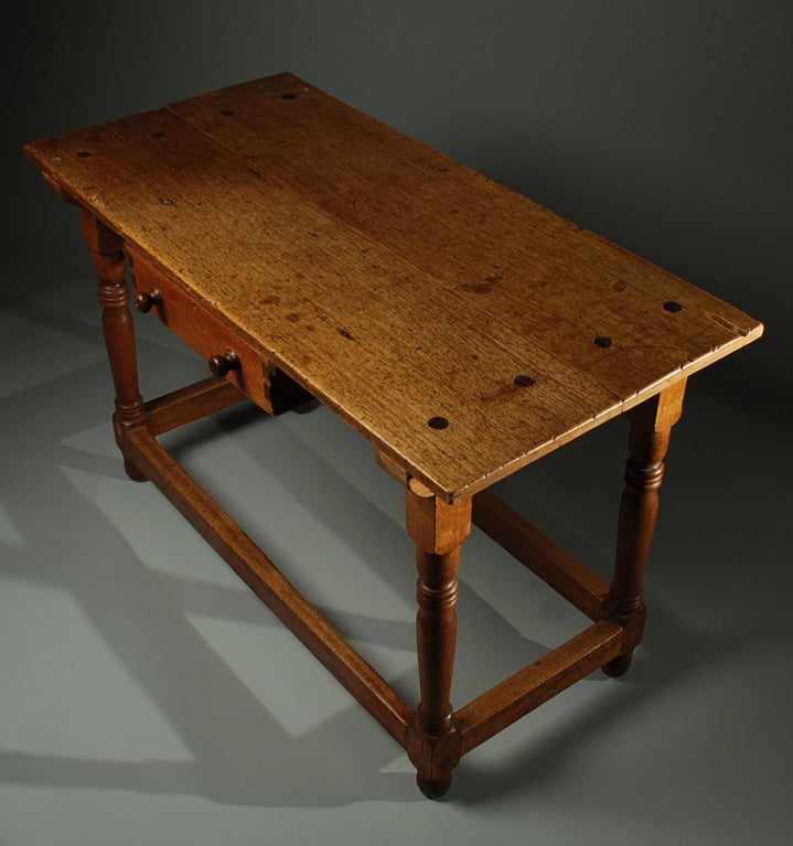 Mahogany Antique Mexican Hacienda Table - Chiapas