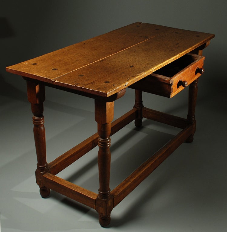 Antique Mexican Hacienda Table - Chiapas 1