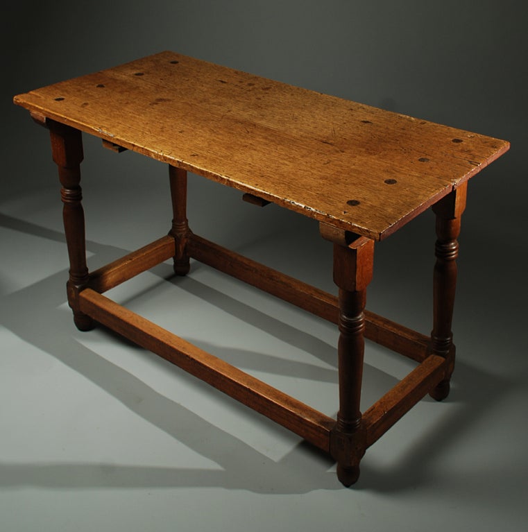 Antique Mexican Hacienda Table - Chiapas 3