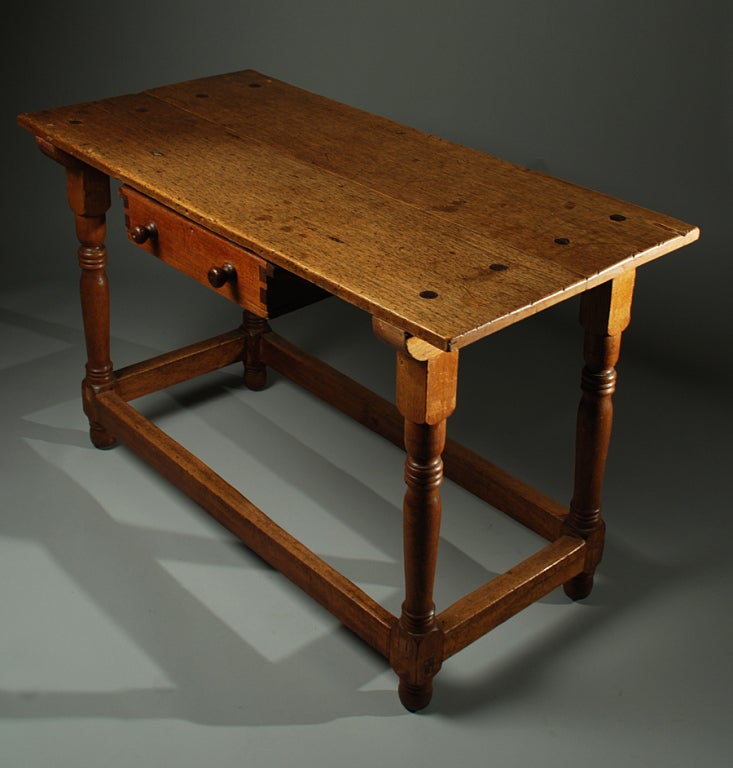 Antique Mexican Hacienda Table - Chiapas 4