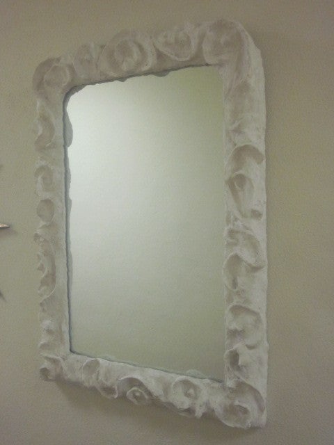 plaster mirror frame
