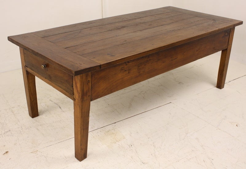 Antique French Cherry Coffee Table 3