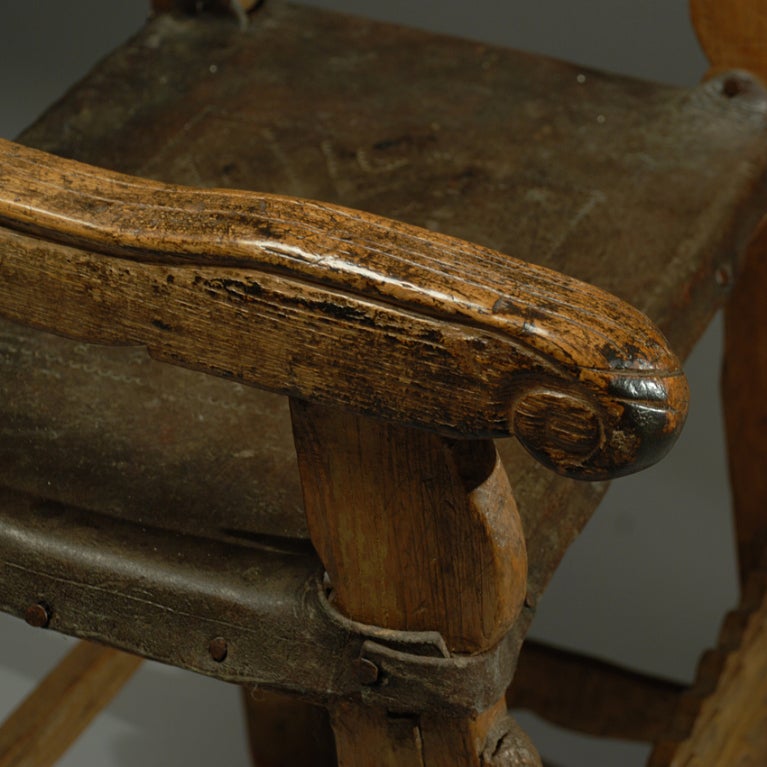 Peruvian Spanish Colonial Friar's Chair