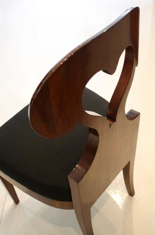 Heart-Shaped Biedermeier Side Chair 2