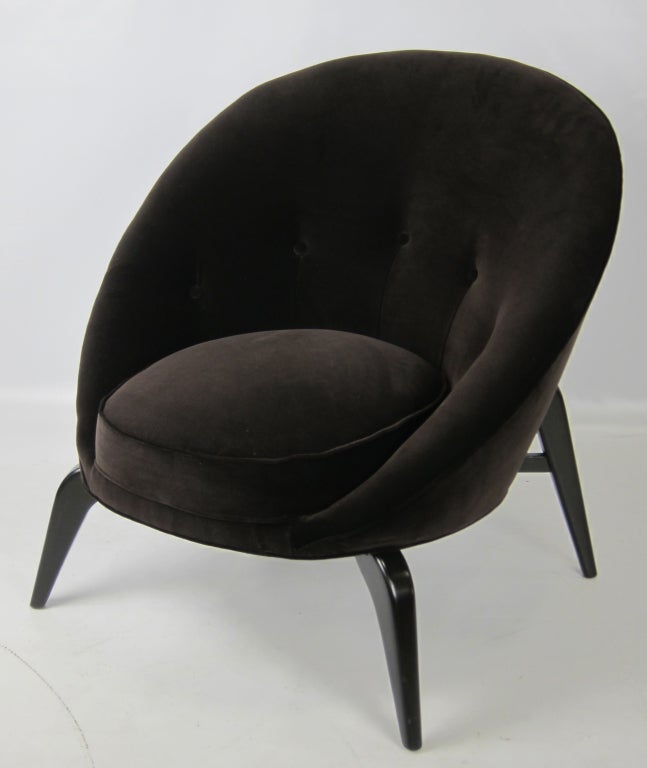 Pair of Spider Leg Lounge Chairs