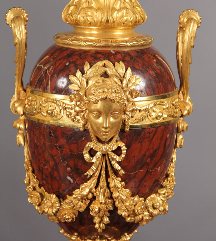 Belle Époque Opulent Pair of Late 19th Century French Thirteen Light Candelabra in vendita
