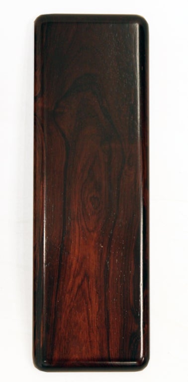 Set of Four Solid Rosewood Door Handles 2