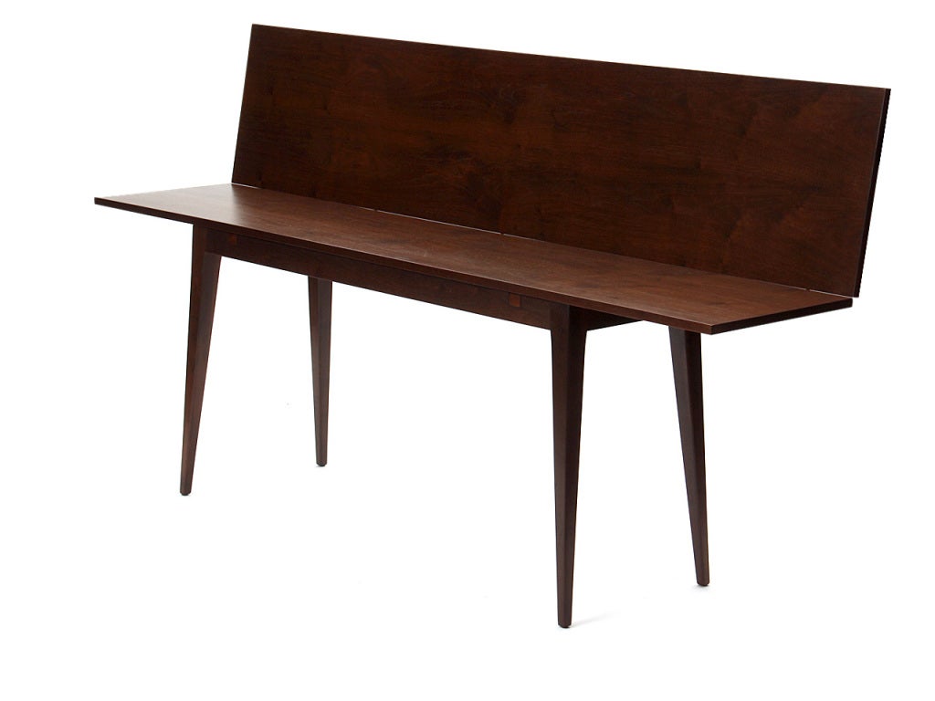 American flip top console table by Edward Wormley for Dunbar