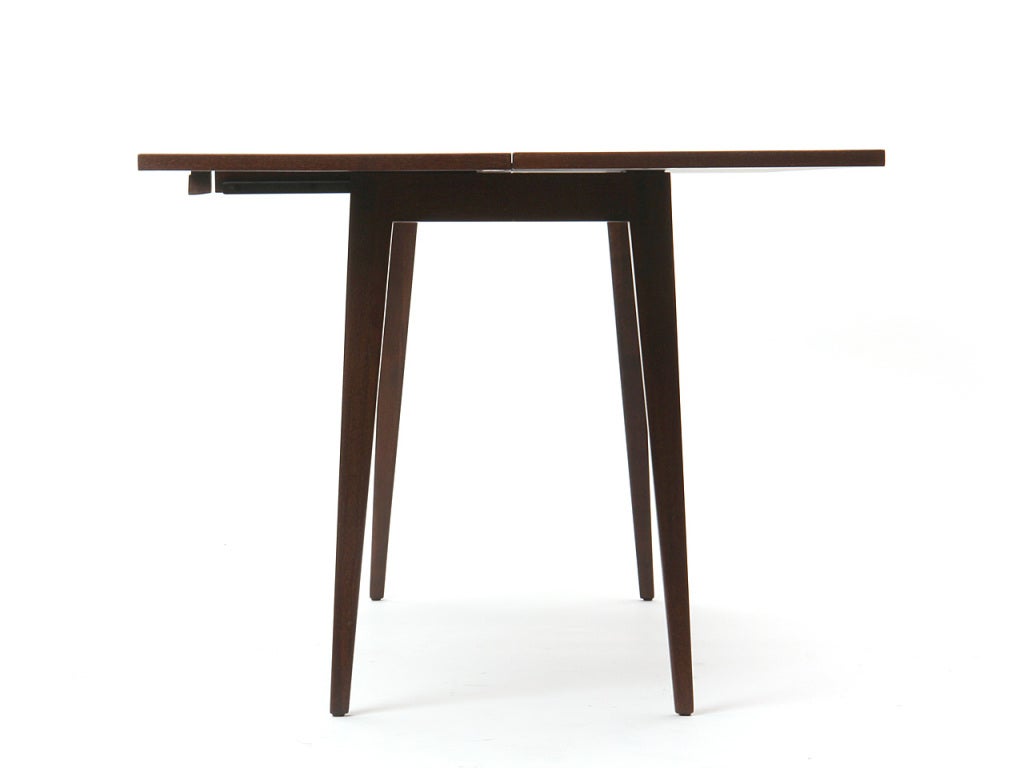 flip top console table by Edward Wormley for Dunbar 4