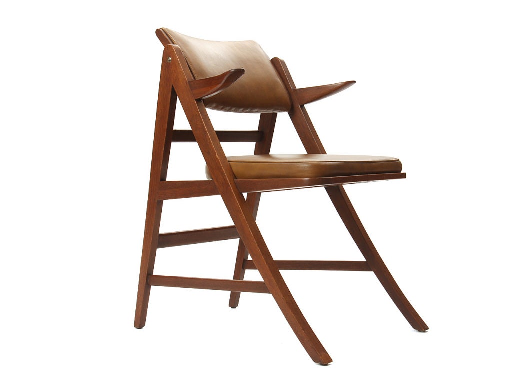 American A-Frame desk chair by Edward Wormley