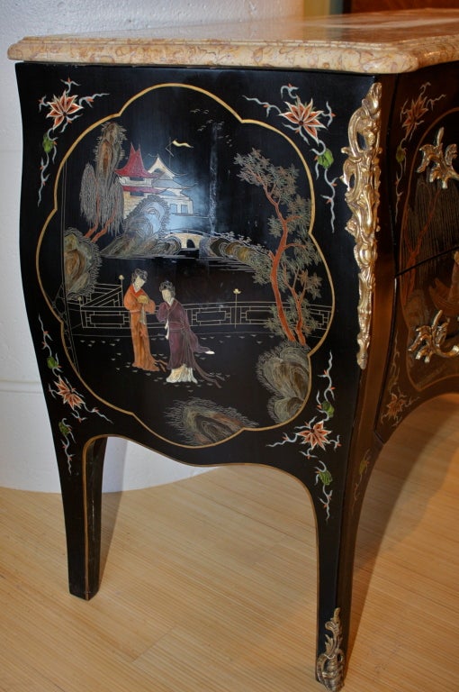French Chinoiserie Commode 4