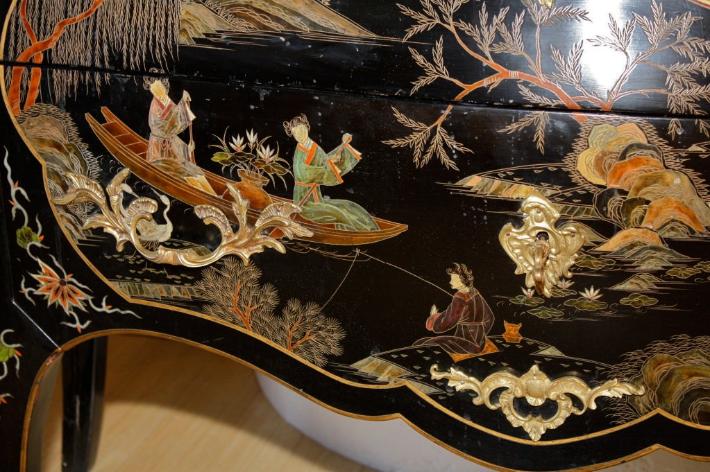 French Chinoiserie Commode 2