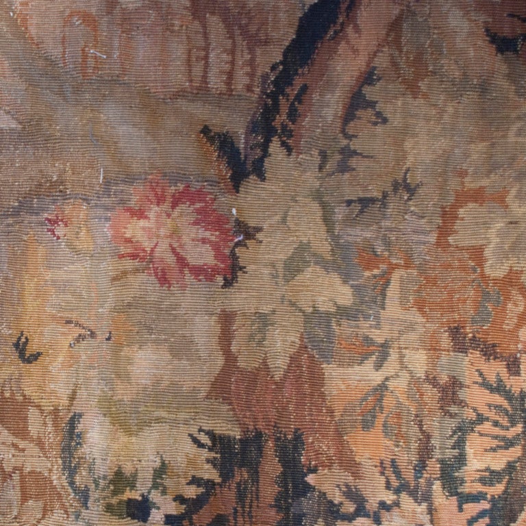 Vegetable Dyed 19th Century French Aubusson Carpet For Sale