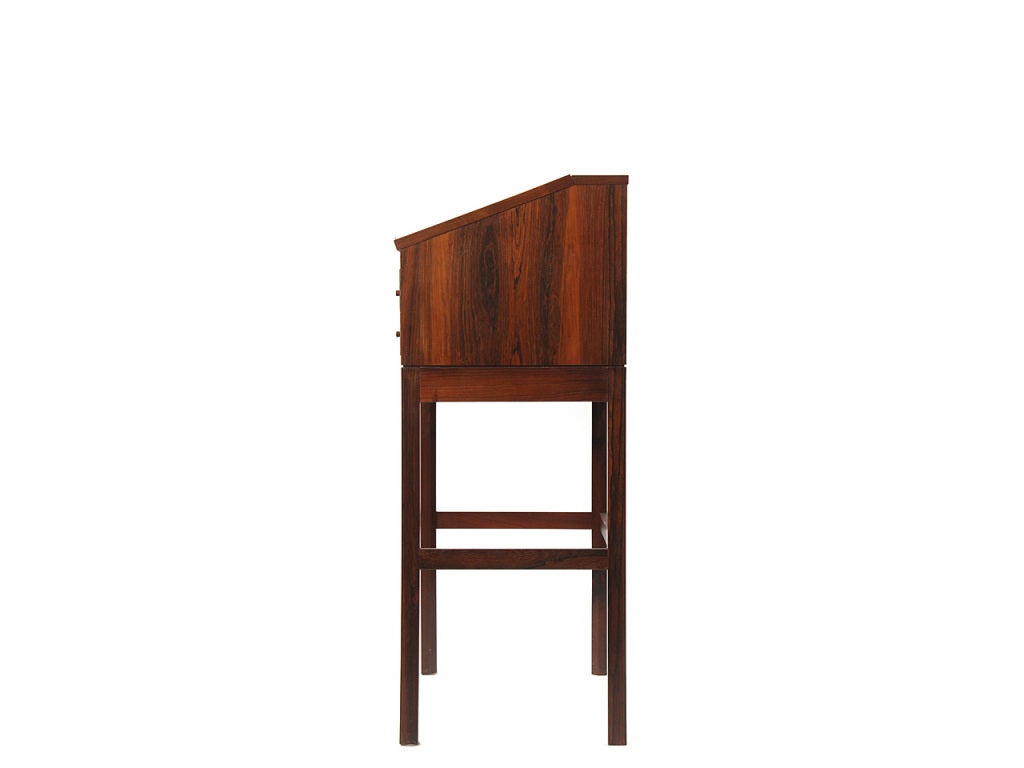 Rosewood Standing rosewood desk by Andreas Hansen