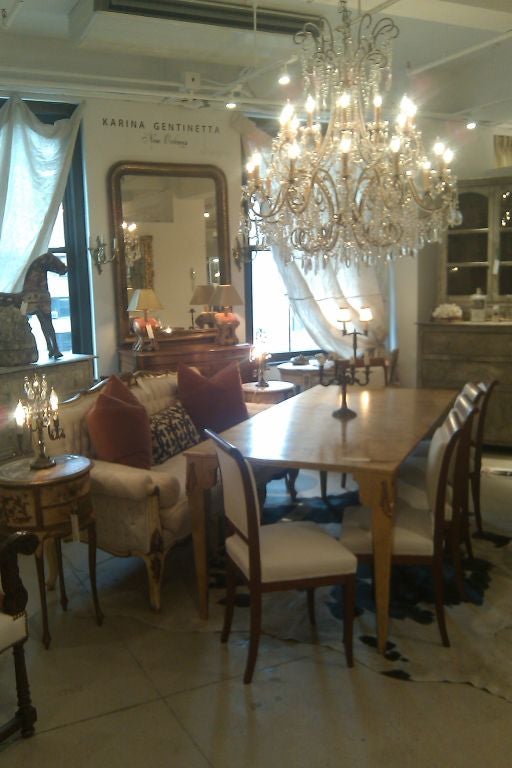 Magnificent 19th c. French Louis Philippe Mirror (4 ft. 9 in.) 6