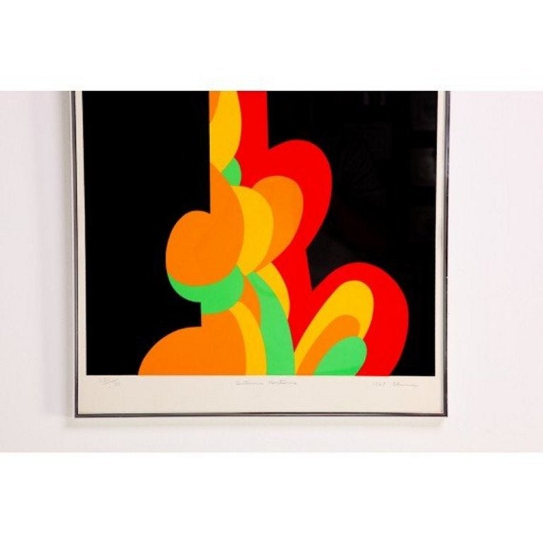 1969 Peter Chinni Lithograph In Excellent Condition In New York, NY