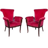 Pair of Art Deco Style Arm Chairs.