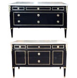 Two Maison Jansen French Commodes.