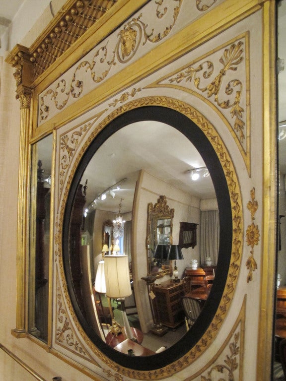Regency Giltwood Overmantel Mirror by Fentham. Circa 1810 2