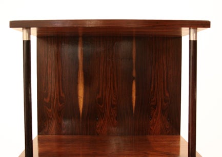 Mid-20th Century Joaquim Tenreiro Brazilian Hardwood Bookshelf Cabinets For Sale