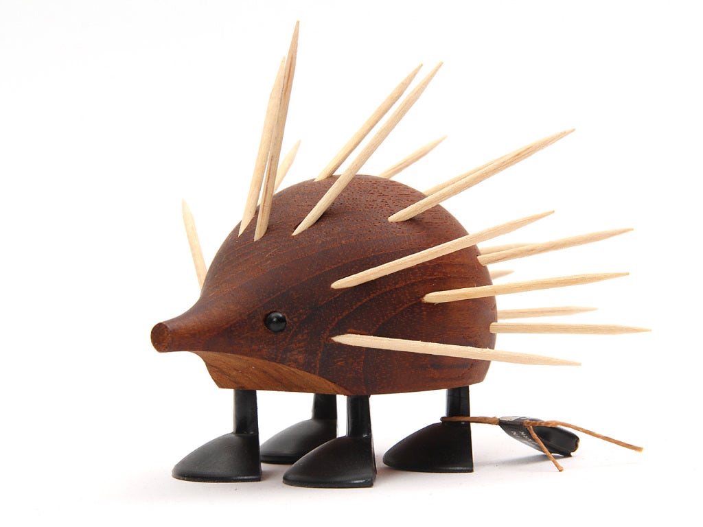 porcupine toothpick holder