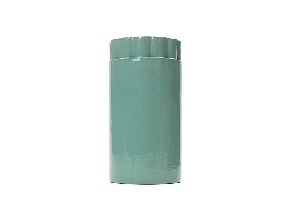 Mint Ceramic Vessel