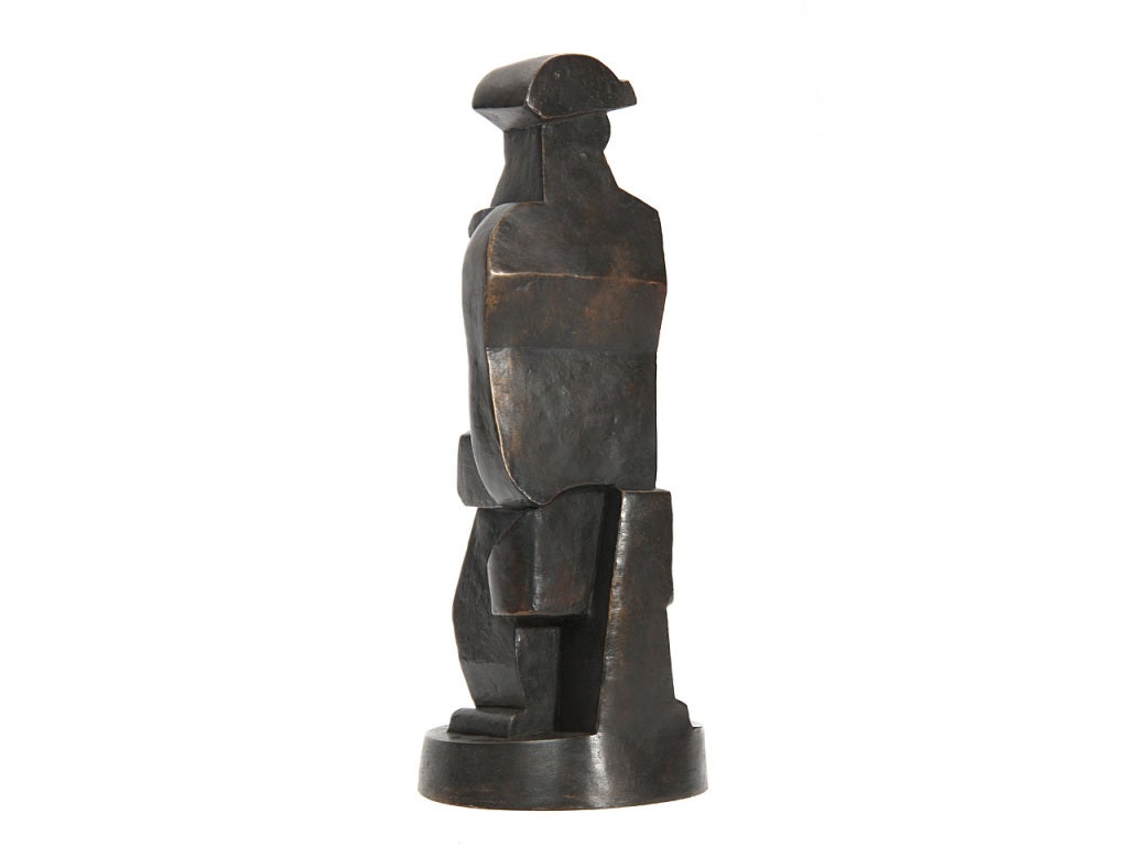 American Cubist Bronze after Jacques Lipchitz For Sale
