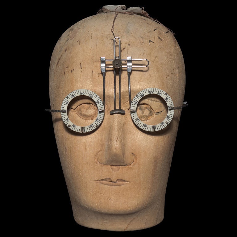 German Optometrist's Eyeglass Measuring Device