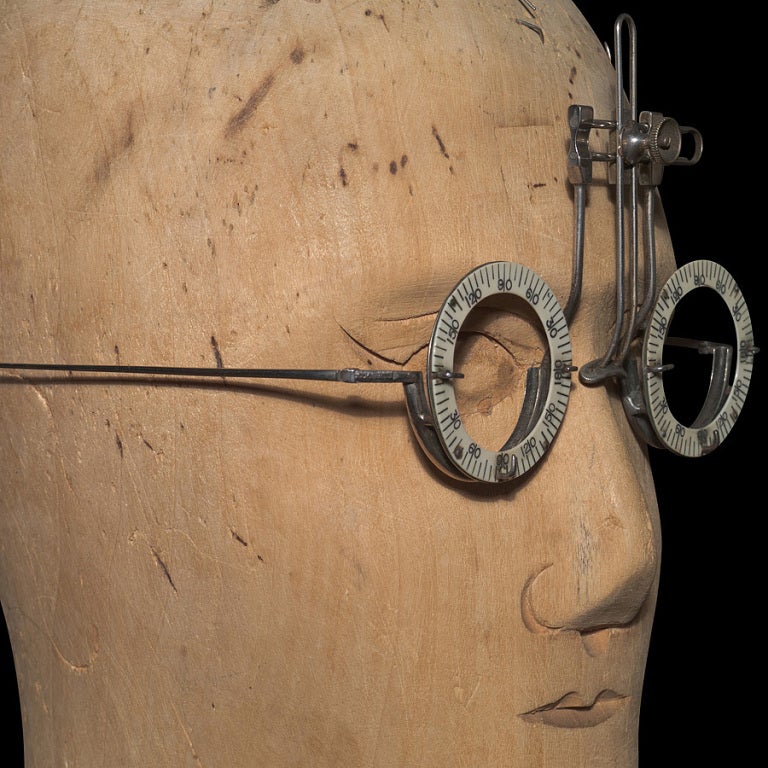 20th Century Optometrist's Eyeglass Measuring Device