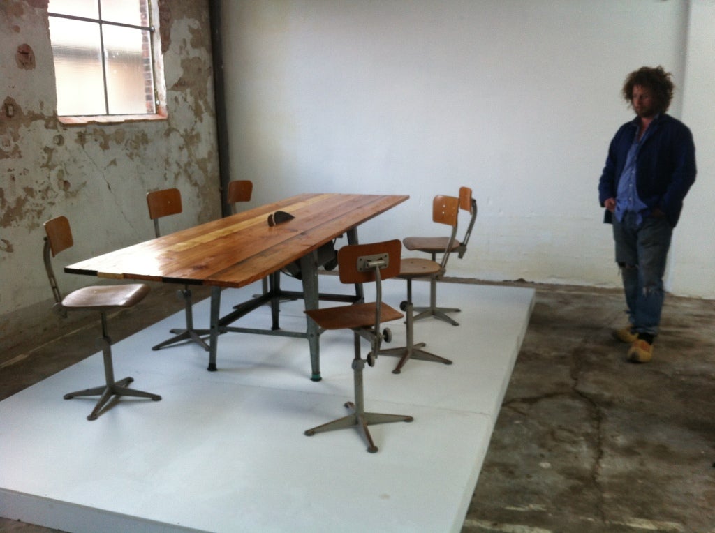 Jorrim Kox ''Sawtable-Table'' piece unique 2012 2