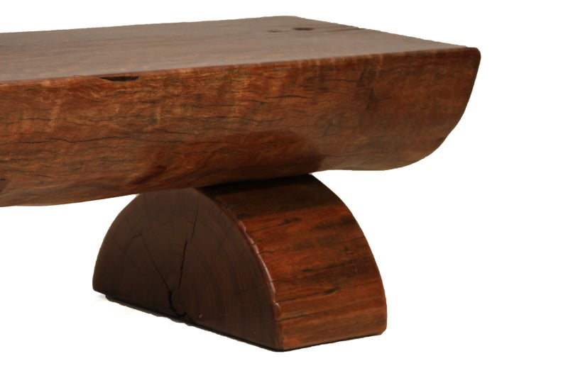 Reclaimed Maçaranduba wood bench by Zanini de Zanine 1