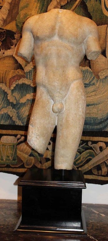 Large and Beautifully Sculpted First Century Ad Classical Roman Torso of an Athl In Excellent Condition For Sale In San Francisco, CA