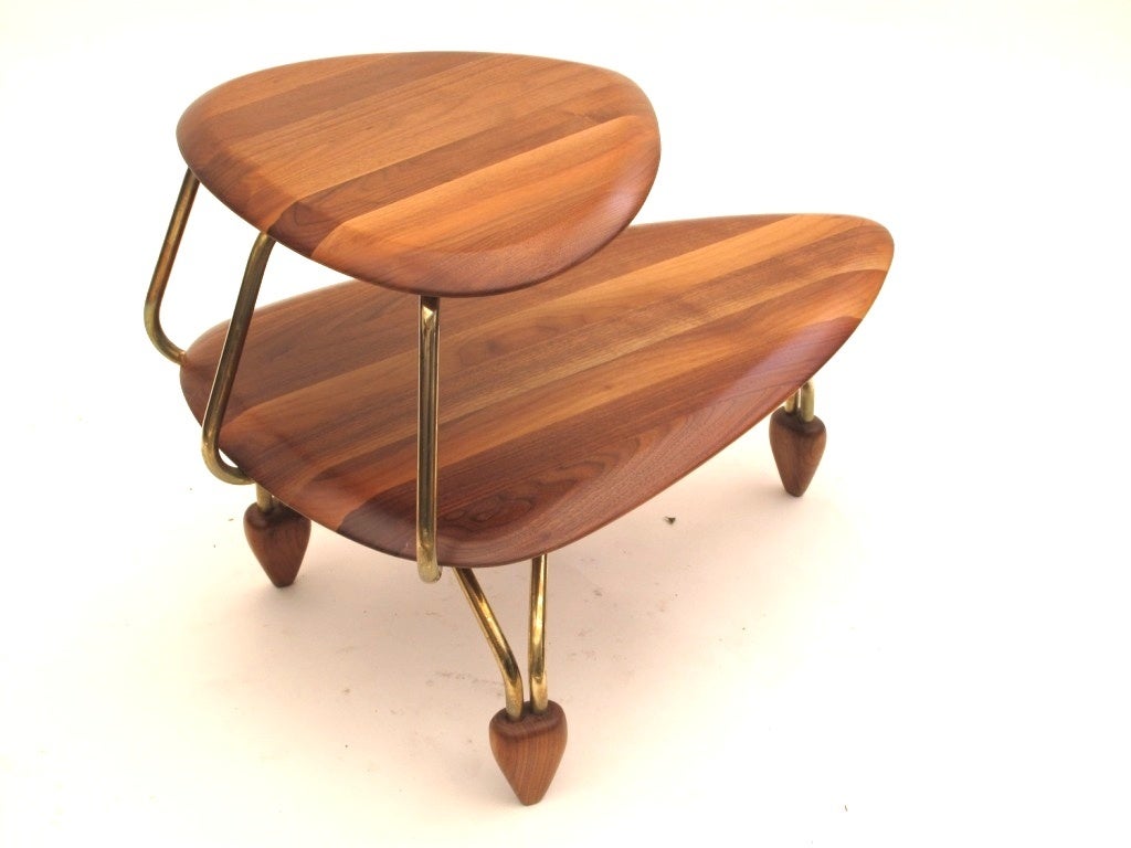 Mid-20th Century John Keal for Brown Saltman Surfboard Coffee Table and End Table