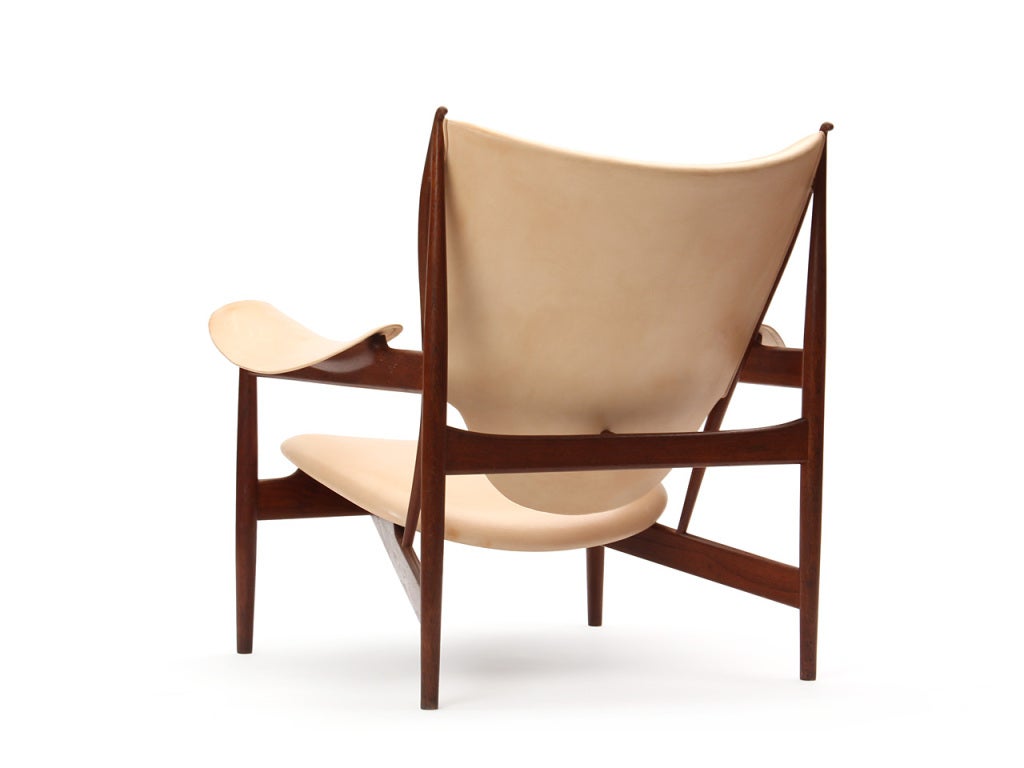 the Chieftain Chair By Finn Juhl/ Niels Vodder In Good Condition In Sagaponack, NY