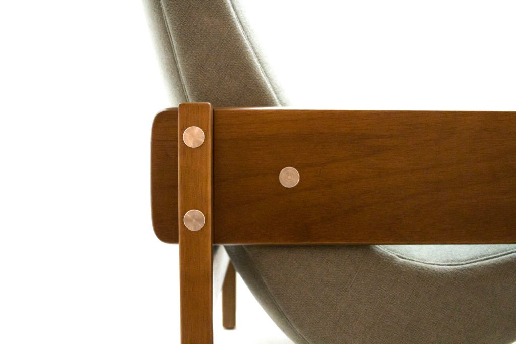 Contemporary Vronka Armchair by Sergio Rodrigues