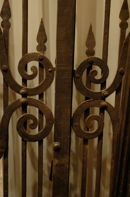Italian Gates from a Famous Venetian Palazzo For Sale