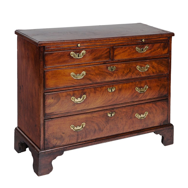 English 18th Century Mahogany Chest of Drawers