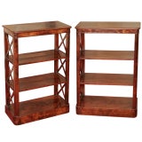 A Pair Of Early 19th Century Mahogany Bookcases