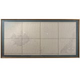 Norway to Iceland, Framed Nautical Map