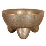 Hand Hammered Modernist Bowl