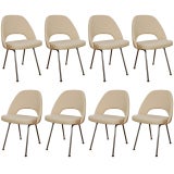 Set of Eight Eero Saarinen Chairs