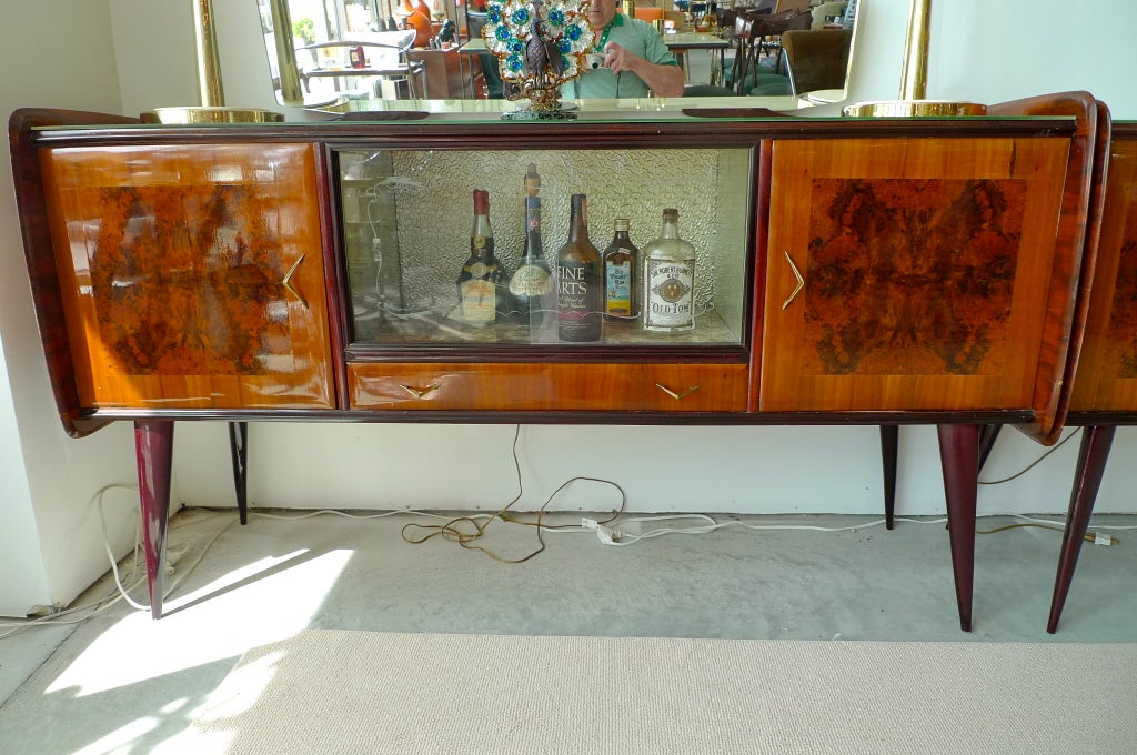 1950's Italian Sideboard bar Cabinet 2