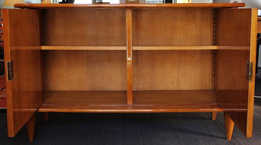 Rare Art Deco Cabinet by Maurice & Leon Jallot, 1930 In Good Condition In Encino, CA