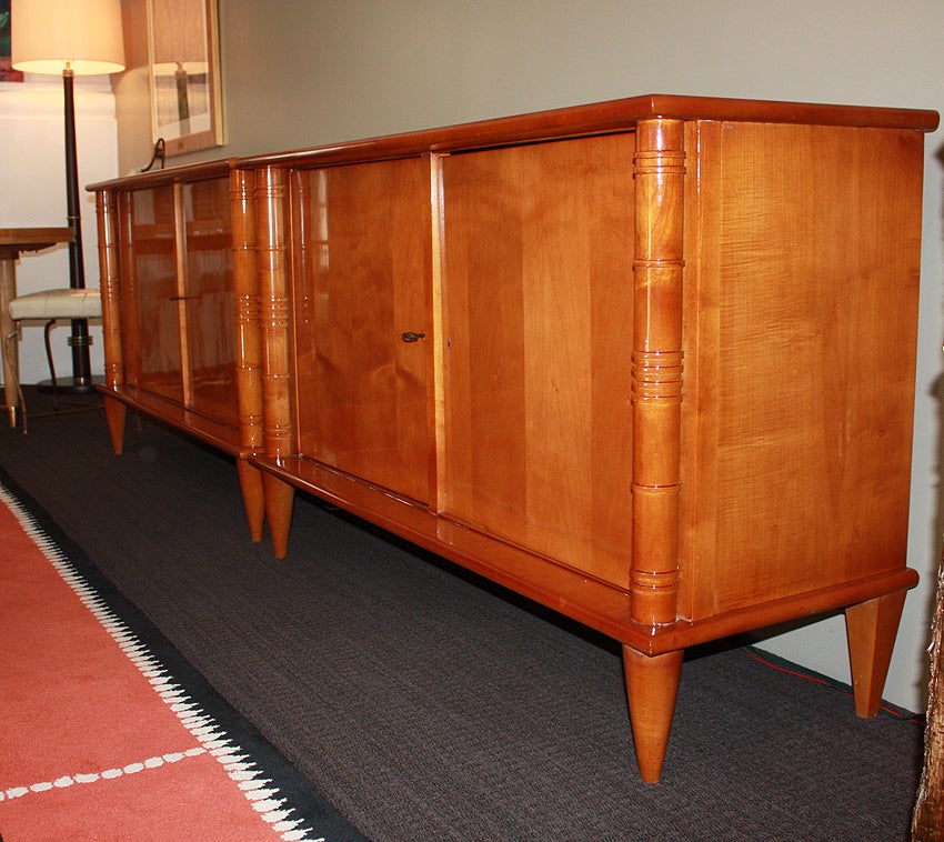 Mid-20th Century Rare Art Deco Cabinet by Maurice & Leon Jallot, 1930